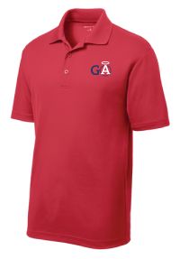 GA Uniform Polo, YOUTH - Red (YST640)
